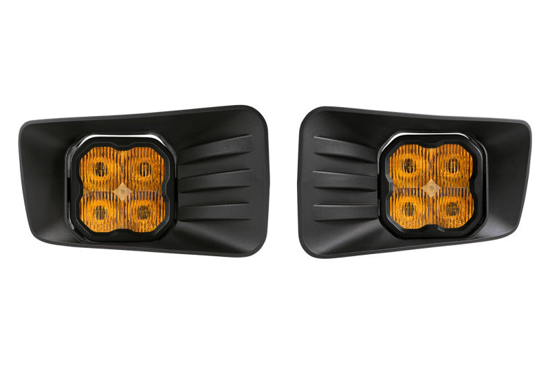 Diode Dynamics SS3 Type CH LED Fog Light Kit Max ABL - Yellow SAE Fog - GTR Auto
