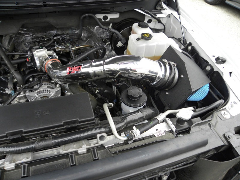 Injen 09-10 Ford F-150 2 valve V8 4.6L Wrinkle Black Power-Flow Air Intake System - GTR Auto