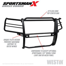 Load image into Gallery viewer, Westin 19-21 Chevy 1500 Sportsman X Grille Guard - Textured Black (Excl. 2019 Silverado LD) - GTR Auto