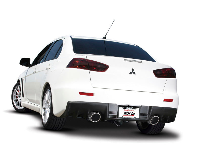 Borla 08-14 Mitsubishi EVO X Catback Exhaust - GTR Auto