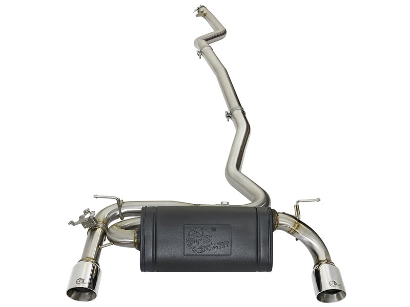 aFe POWER MACH Force-Xp 16-17 BMW 340i/340ix/ 3.0L 304 SS Cat-Back Exhaust System - GTR Auto