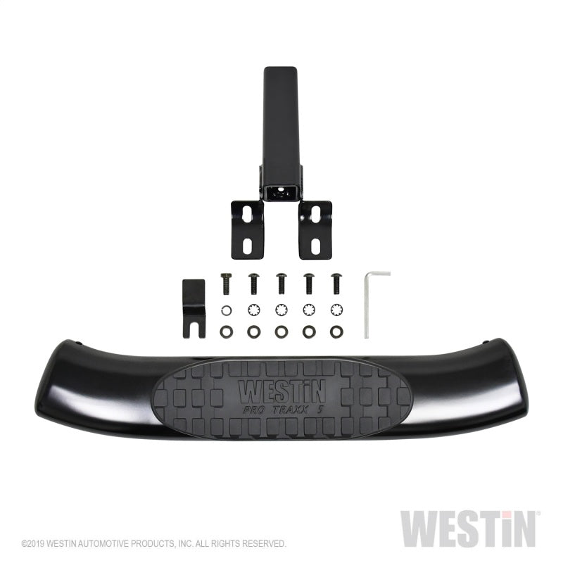 Westin PRO TRAXX 5 Hitch Step 27in Step 2in Receiver - Black - GTR Auto