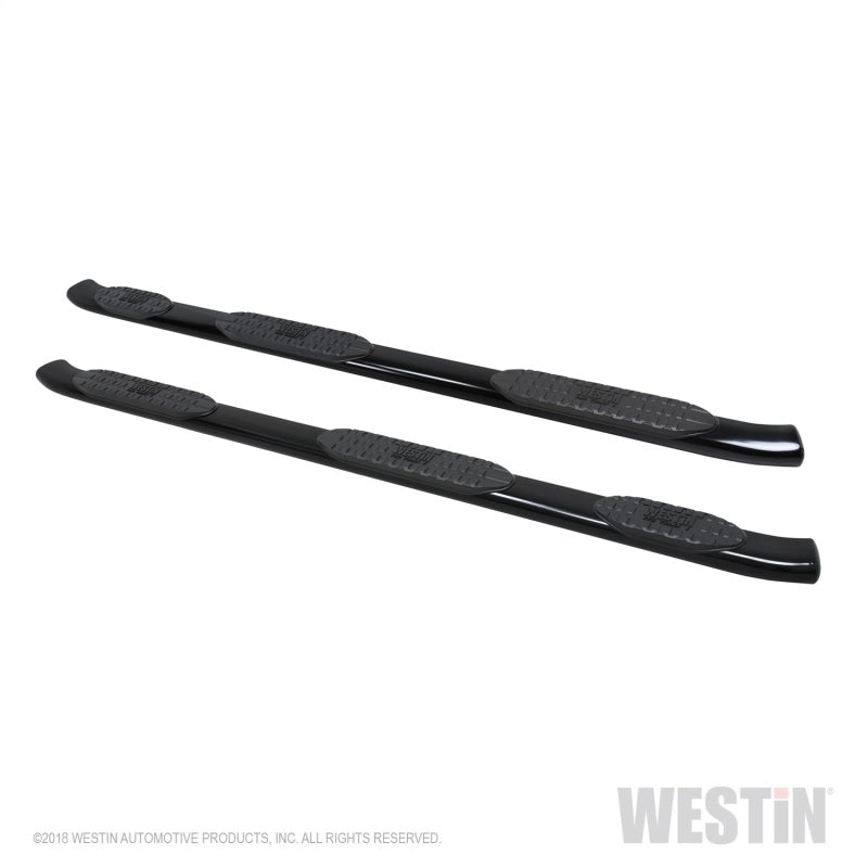 Westin 2019 Chevrolet Silverado/Sierra 1500 CC (5.5ft) PRO TRAXX 5 WTW Oval Nerf Step Bars - Black - GTR Auto