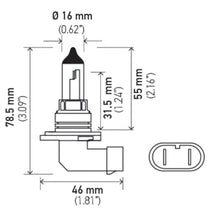 Load image into Gallery viewer, Hella Bulb 9006/HB4 12V 55W P22d T4 LONGLIFE LA9006LL