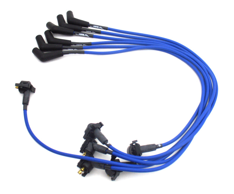 JBA 97-00 Ford 4.2L Ignition Wires - Blue - GTR Auto