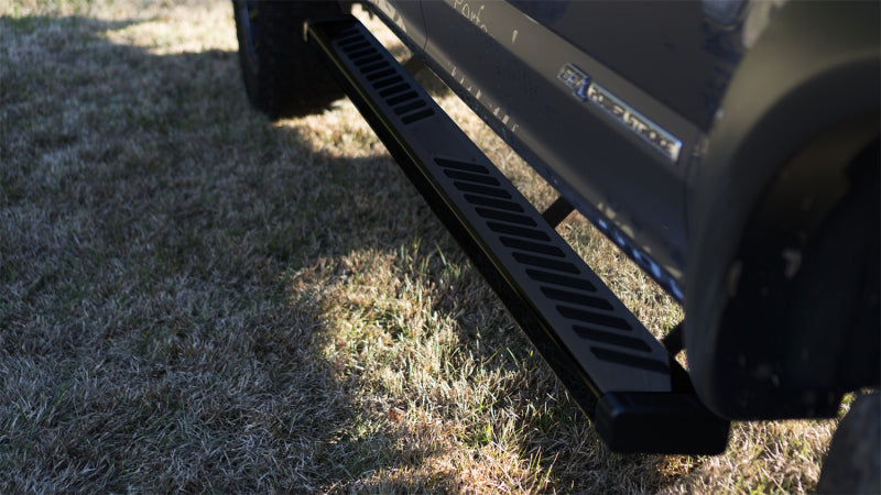 Lund 05-17 Toyota Tacoma Double Cab Summit Ridge 2.0 Running Boards - Black - GTR Auto