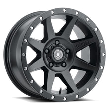 Load image into Gallery viewer, ICON Rebound Pro 17x8.5 5x4.5 0mm Offset 4.75in BS 71.5mm Bore Satin Black Wheel - GTR Auto