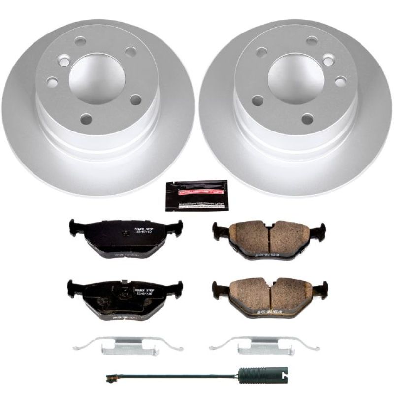 Power Stop 96-02 BMW Z3 Rear Z23 Evolution Sport Coated Brake Kit CRK633