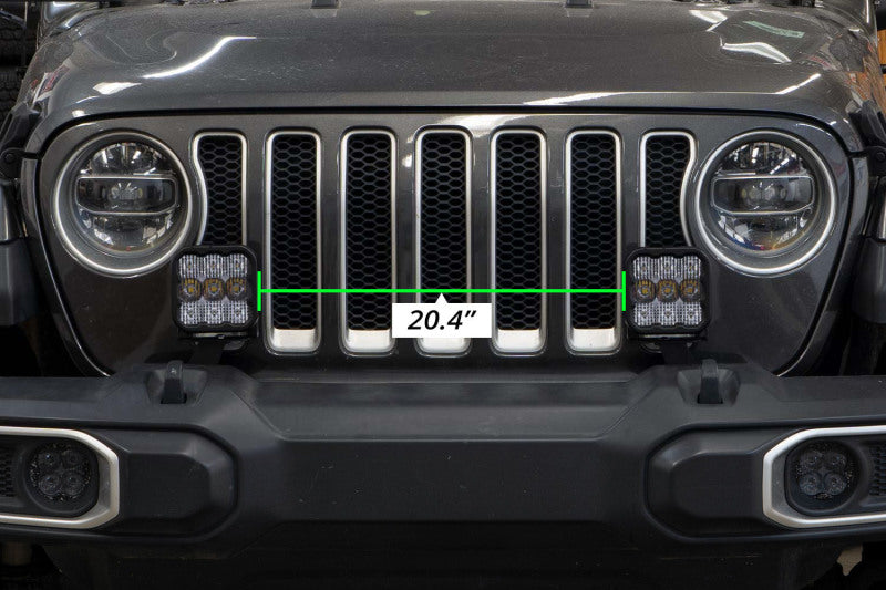 Diode Dynamics Jeep JL SS5 CrossLink Bumper Lightbar Kit Sport Driving - GTR Auto