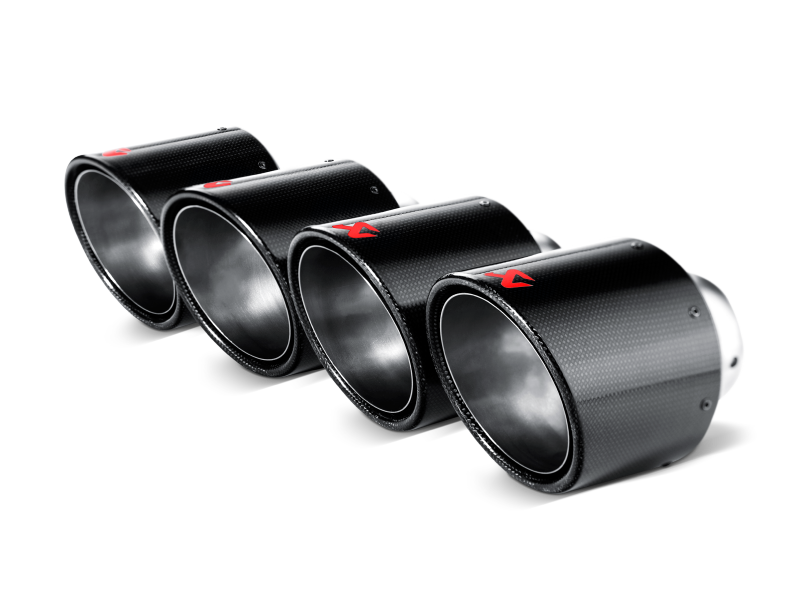 Akrapovic 06-13 Chevrolet Corvette ZO6/ZR1 (C6) Tail Pipe Set (Carbon 125 mm) - GTR Auto