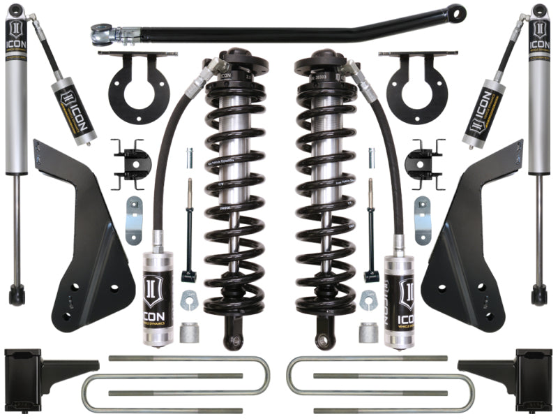 ICON 05-07 Ford F-250/F-350 4-5.5in Stage 1 Coilover Conversion System - GTR Auto
