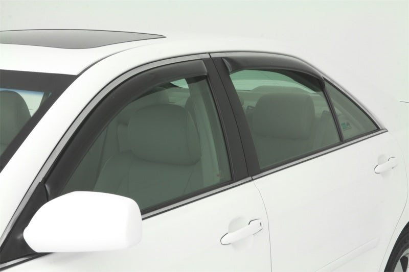 AVS 07-11 Toyota Camry Ventvisor In-Channel Front & Rear Window Deflectors 4pc - Smoke - GTR Auto