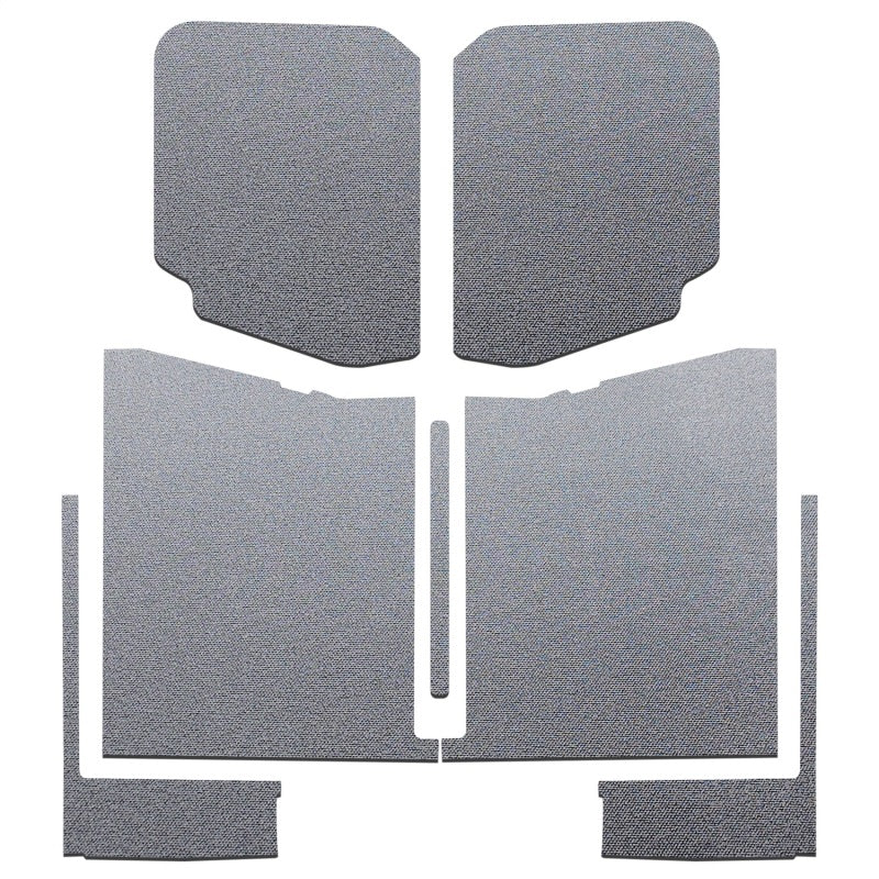 DEI 20-22 Jeep Gladiator JT 4-Door Boom Mat Complete Headliner Kit - 7 Piece - Gray - GTR Auto