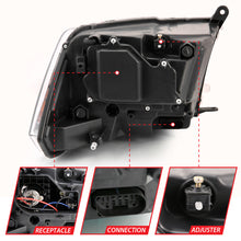 Load image into Gallery viewer, ANZO 2009-2018 Dodge Ram 1500 Projector Plank Style Switchback H.L Halo Chrome Amber (OE Style) - GTR Auto
