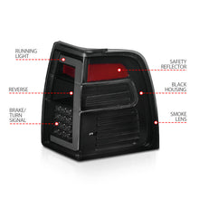 Load image into Gallery viewer, ANZO 07-17 Ford Expedition LED Taillights w/ Light Bar Black Housing Smoke Lens - GTR Auto