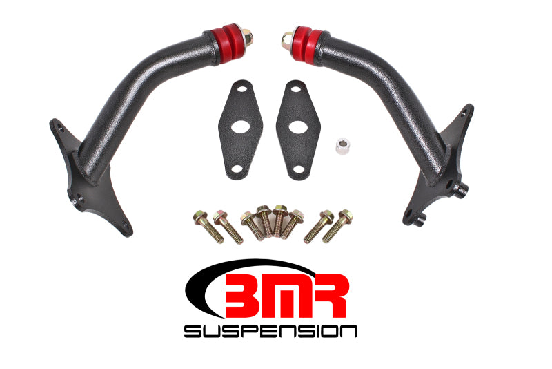 BMR 16-17 6th Gen Camaro Motor Mount Kit w/ Integrated Stands (Polyurethane) - Black Hammertone - GTR Auto