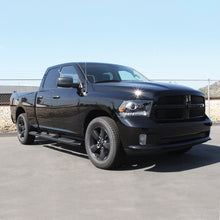 Load image into Gallery viewer, Westin 2009-2018 Ram/Dodge 1500 Quad Cab (6.5 ft Bed) PRO TRAXX 5 WTW Oval Nerf Step Bars - Black - GTR Auto