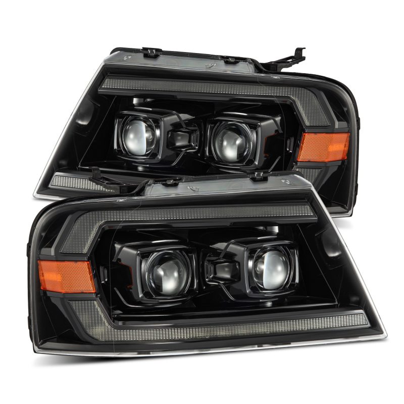 AlphaRex 04-08 Ford F150 Chrome LUXX Series Projector headlights - GTR Auto
