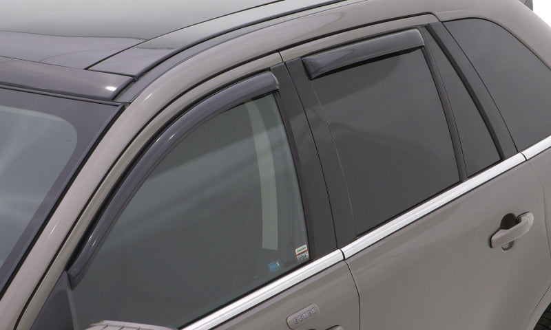 Lund 04-14 Ford F-150 SuperCab Ventvisor Elite Window Deflectors - Smoke (2 Pc.) - GTR Auto