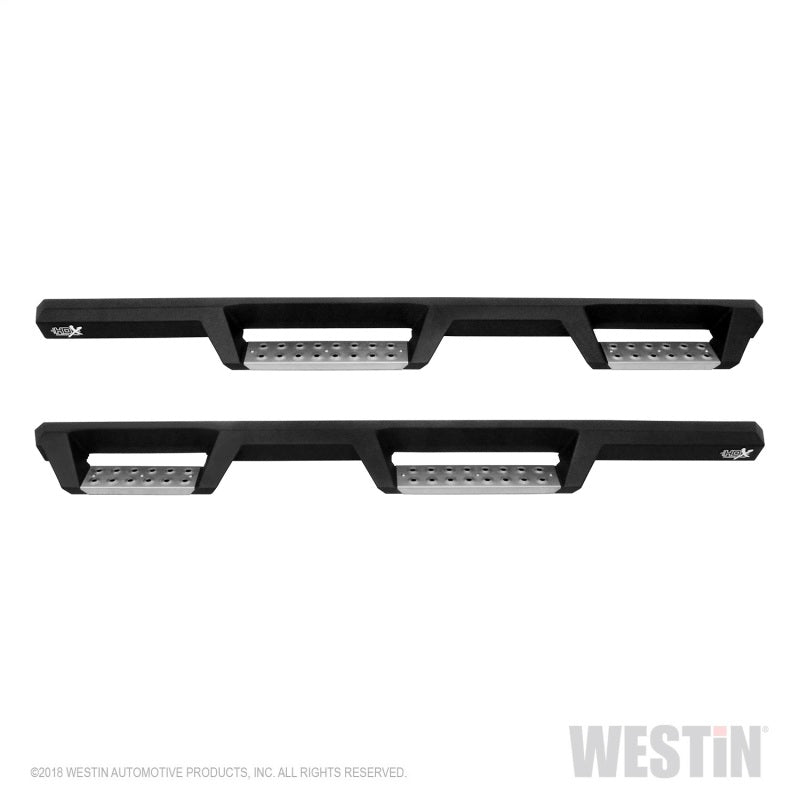 Westin/HDX 2018 Jeep Wrangler JL Unlimited Drop Nerf Step Bars - Textured Black - GTR Auto