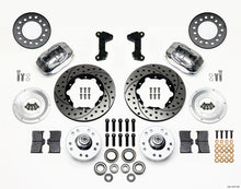 Load image into Gallery viewer, Wilwood Forged Dynalite Front Kit 11.00in Drill-Polished 74-80 Pinto/Mustang II Disc Spindle only - GTR Auto