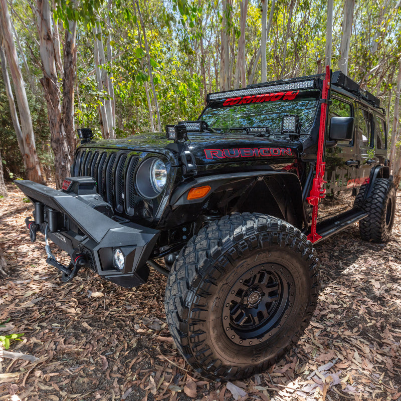 Go Rhino 07-20 Jeep Wrangler JL/JLU/JK/JKU/Gladiator JT Trailline Front Stubby Bumper - GTR Auto