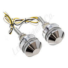 Load image into Gallery viewer, Letric Lighting Grip Indicators Lights Polished Cap White/Amber