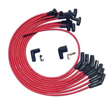 Load image into Gallery viewer, Moroso BBC Over Valve Cover 135 Deg Plug Ends HEI Ultra Spark Plug Wire Set - Red 52042