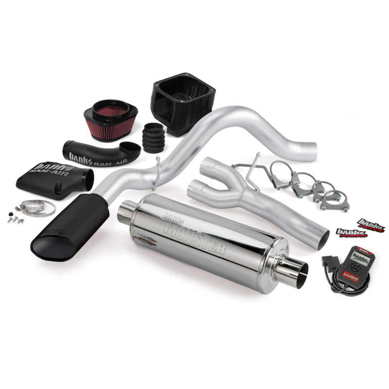 Banks Power 99-06 Chevy 4.8-5.3L SCSB Stinger System - SS Single Exhaust w/ Black Tip - GTR Auto