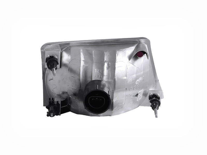 ANZO 1998-2000 Ford Ranger Crystal Headlights Chrome - GTR Auto