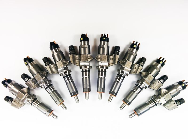 DDP 01-04 Chevrolet Duramax 6.6L LB7 Brand New Injector Set - 300hp (150% Over)
