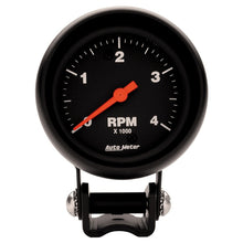 Load image into Gallery viewer, Autometer Z-Series 2-5/8in 4K RPM Pedestal Tachometer Gauge - GTR Auto