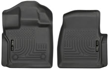 Load image into Gallery viewer, Husky Liners 15-23 Ford F-150 Standard Cab Pickup WeatherBeater Front Black Floor Liners - GTR Auto