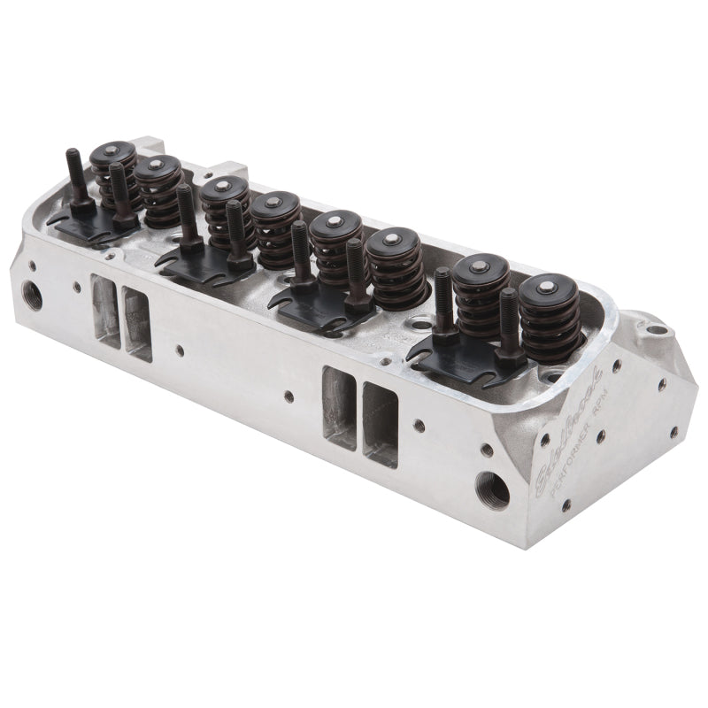 Edelbrock Single Perf Pontiac 72cc Head Comp - GTR Auto