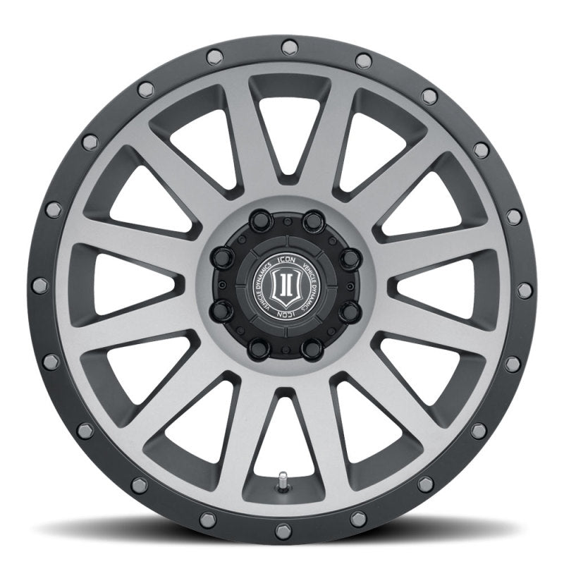 ICON Compression 20x10 8x170 -19mm Offset 4.75in BS 125mm Bore Titanium Wheel - GTR Auto