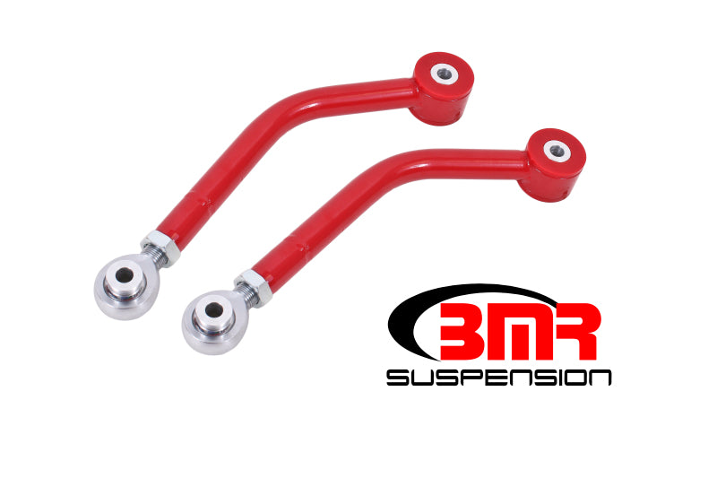 BMR 08-17 Challenger Upper Control Arms Single Adj. Rod Ends (Polyurethane) - Red - GTR Auto