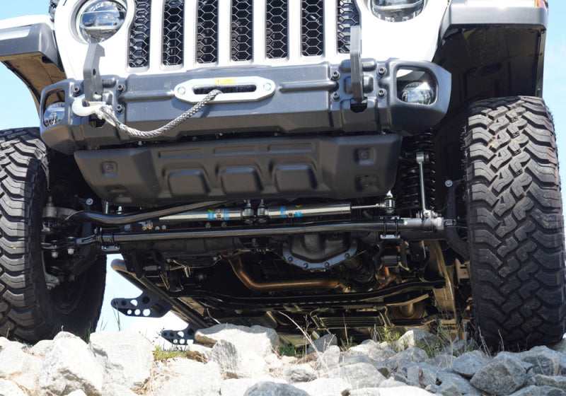 Superlift 18-20 Jeep Wrangler JL/2020 Jeep Gladiator JT 4WD - Dual Steering Stabilizer Kit Bilstein - GTR Auto