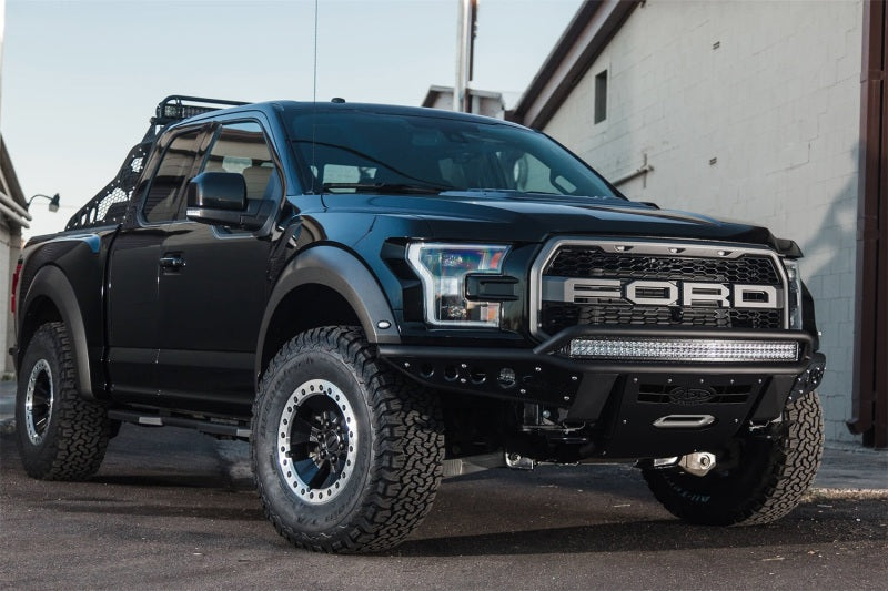 Addictive Desert Designs 17-18 Ford F-150 Raptor Stealth R Front Bumper w/ Winch Mount - GTR Auto