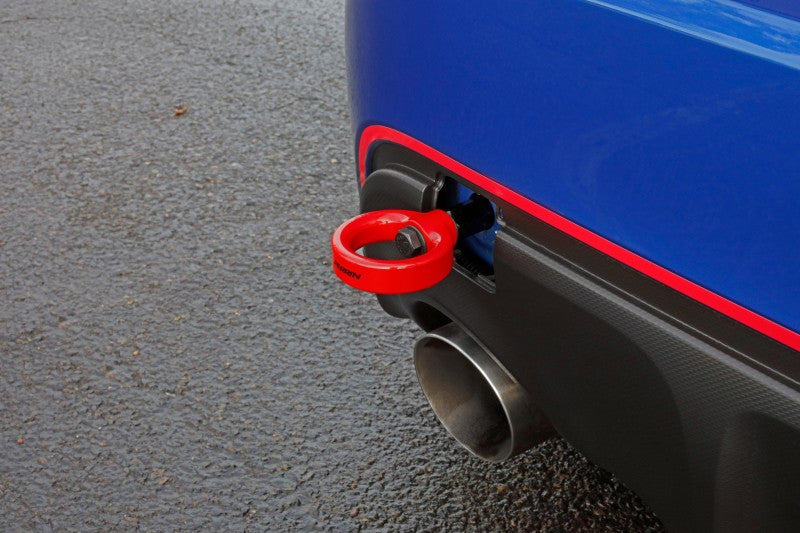 PERRIN 13-26 Subaru BRZ / 13-20 Scion FRS & Toyota 86 / 22-26 GR86 Tow Hook Kit (Rear) - Red - GTR Auto