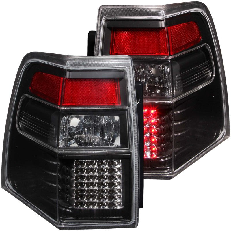 ANZO 2007-2014 Ford Expedition LED Taillights Black - GTR Auto