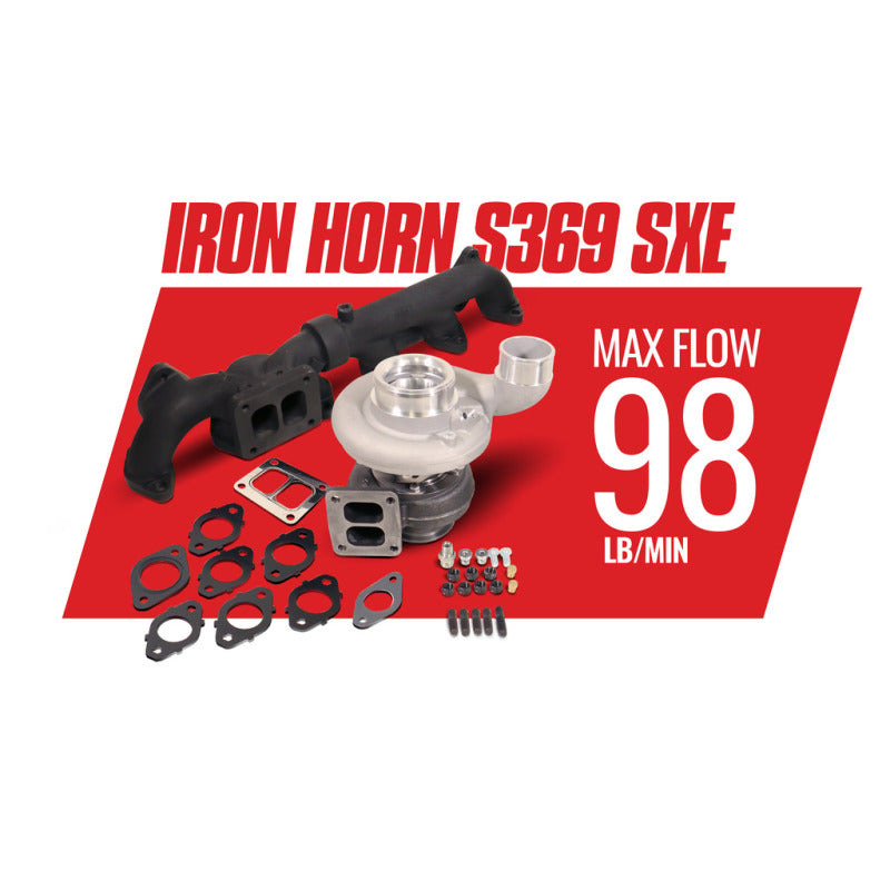 BD Diesel Iron Horn 5.9L Turbo Kit S369SXE/80 0.91AR Dodge 03-07 1045178