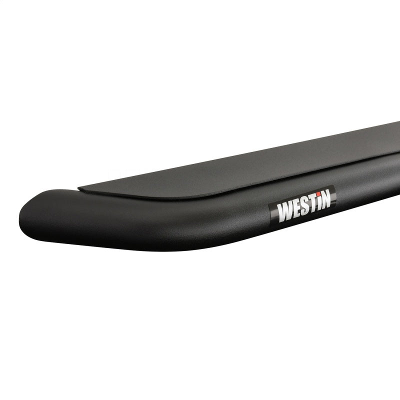 Westin 05-22 Toyota Tacoma Double Cab Outlaw Drop Nerf Step Bars - Textured Black - GTR Auto