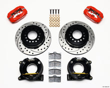 Load image into Gallery viewer, Wilwood Forged Dynalite P/S Park Brake Kit Drilled Red Chevy C-10 2.42 Offset 5-lug - GTR Auto
