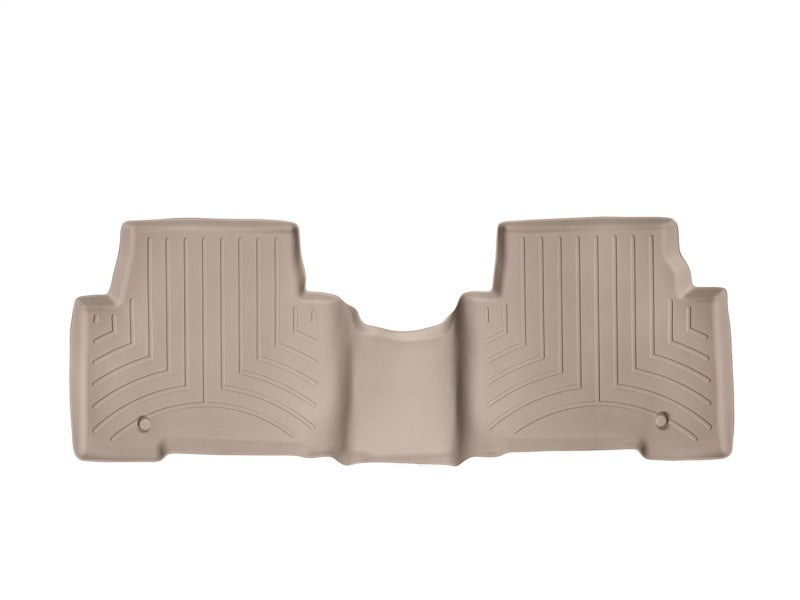 WeatherTech 13+ Hyundai Santa Fe Rear FloorLiner - Tan - GTR Auto