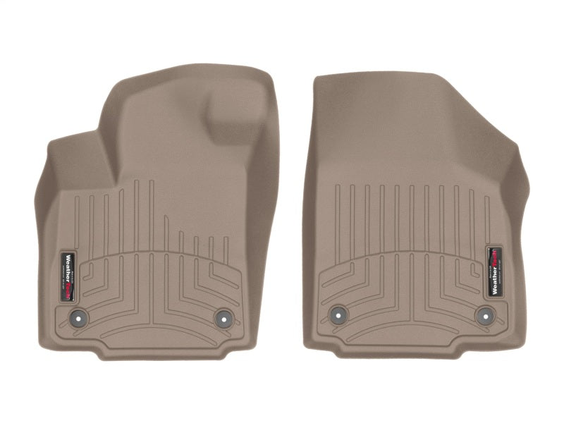 WeatherTech 2018+ Alfa Romeo Stelvio Front FloorLiner - Tan