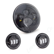 Load image into Gallery viewer, Letric Lighting 7in LED Headlight W/Passing Lamps Black