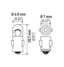 Load image into Gallery viewer, Hella 3898 12V 2W BA7s T2 Halogen Bulb (Min Order Qty 10) - GTR Auto