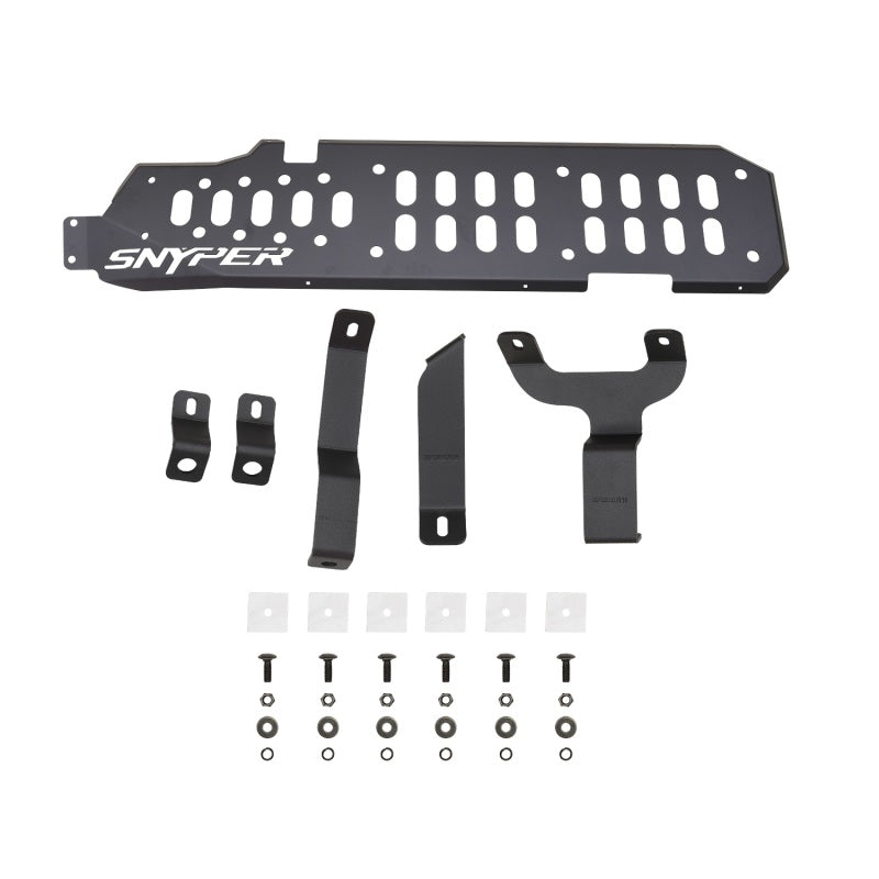 Westin 07-17 Jeep Wrangler Unlimited Gas Tank Skid Plate - Textured Black - GTR Auto