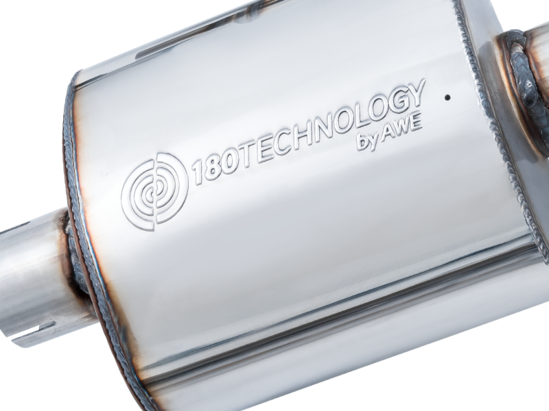 AWE Tuning Audi B9 A5 Touring Edition Exhaust Dual Outlet - Diamond Black Tips (Includes DP) - GTR Auto