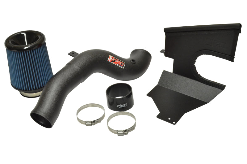 Injen16-18 Ford Focus RS Wrinkle Black Cold Air Intake - GTR Auto